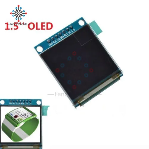 1 5 Дюймовый 128x128 SPI OLED ЖК-дисплей полноцветный Oled модуль драйвера IC SSD135 для Arduino |