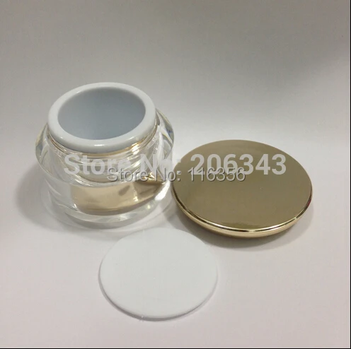 

20g GOLD acrylic cream bottle,eyecream jar,Cosmetic Jar,Cosmetic Packaging