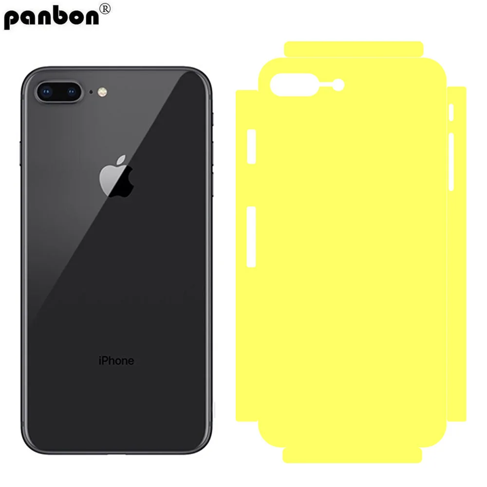 Оптовая продажа задняя пленка для iPhone X 8 7 Plus HD мягкая ТПУ полное покрытие боковая