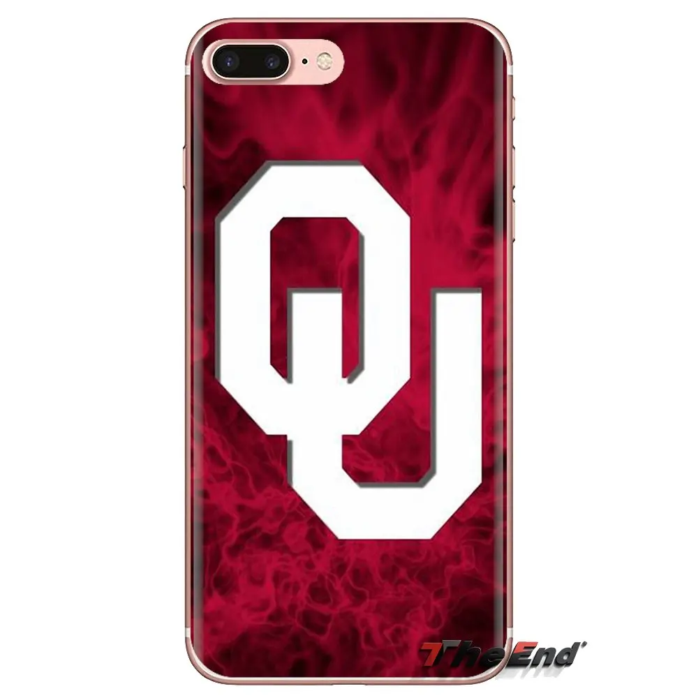 Оклахомы Sooners Футбол логотип для Oneplus 3t 5 T 6 Nokia детей возрастом 2 3 8 9 230 3310 1 7 Plus 2017 2018