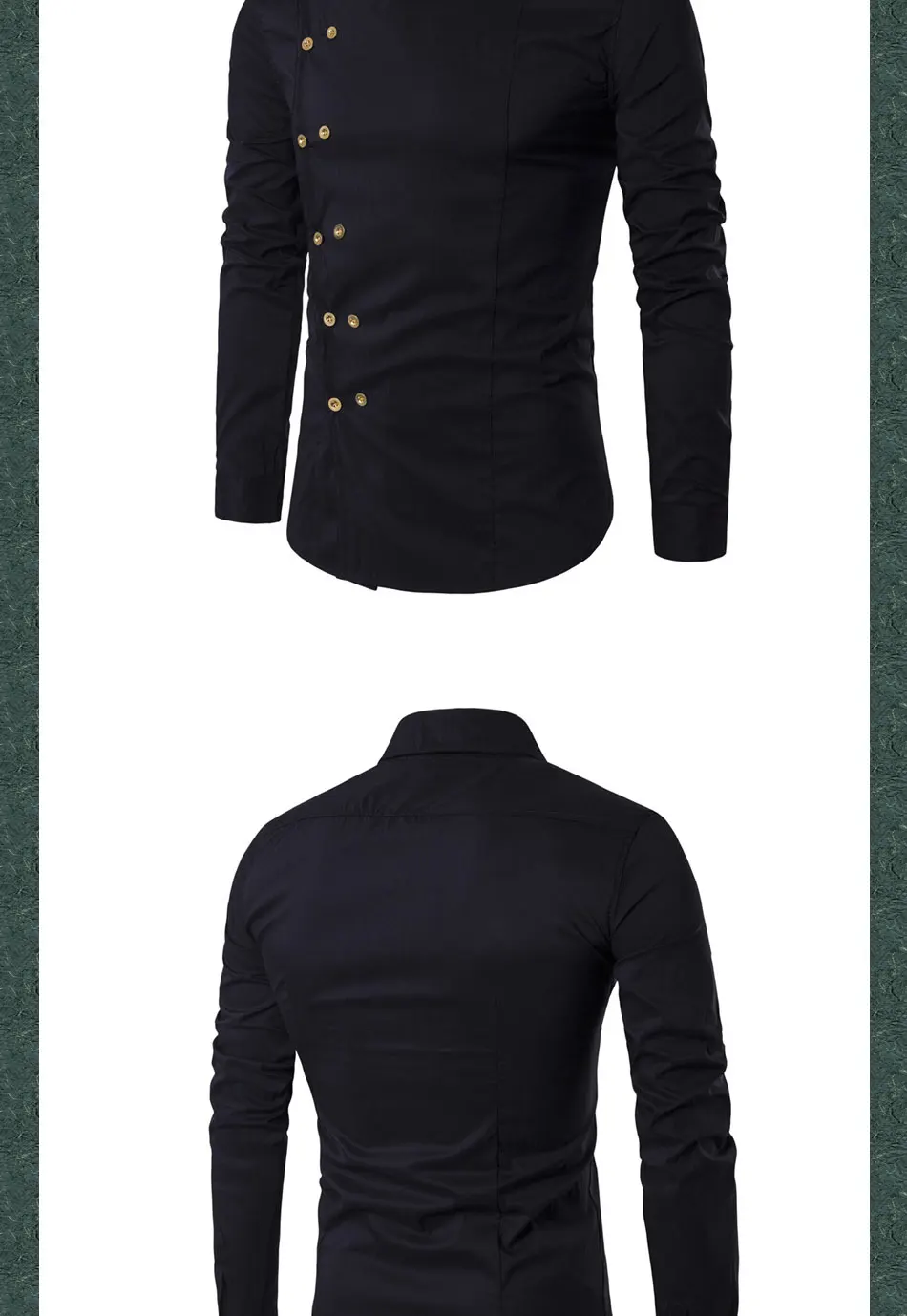 Хит, модные мужские смокинги с длинным рукавом, camisa social masculina, приталенные повседневные двубортные мужские рубашки для джентльменов