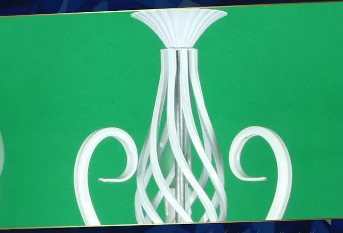 Wrought Iron Chandelier E14*3pcs LED Candle Light White vintage rustic Pendant Lamp for home study room living | Освещение