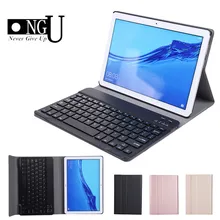 Bluetooth Keyboard Case For Huawei MediaPad T5 10 10.1 AGS2 W09-W19 L03 L09 Detachable Keyboard Flip Leather Tablet Cover Stand