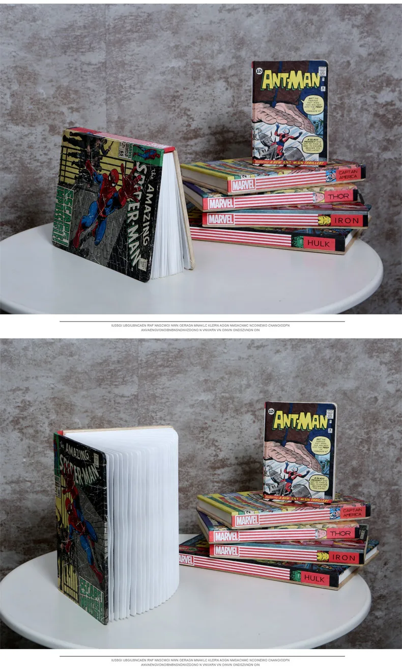 VCity книжный светильник Железный человек Капитан Америка Человек-паук Antman Халк коллекция светодиодный светильник ing лампы лучшие подарки для кинолюбителей