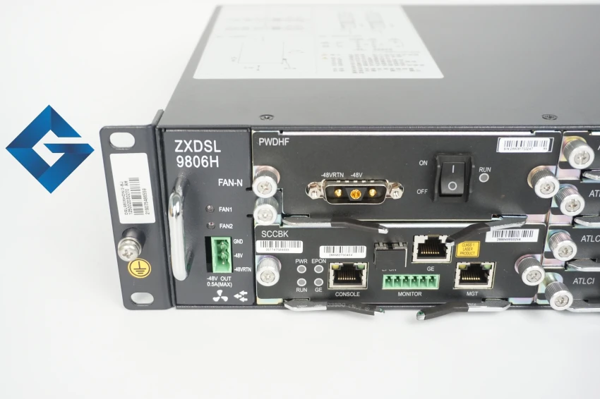 Оригинальный ZTE ZXDSL 9806H рамка машины DSLAM ADSL доступ переключатель мультимедийный