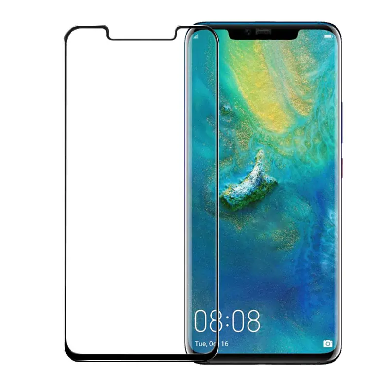 3D полное покрытие закаленное стекло для Mate 20 Pro RS X 20pro 20RS 20X Передняя крышка