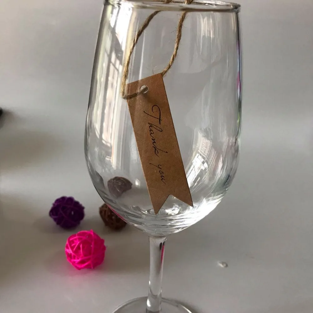 Ярлыки из крафт-бумаги Thank You 100 шт. | Дом и сад