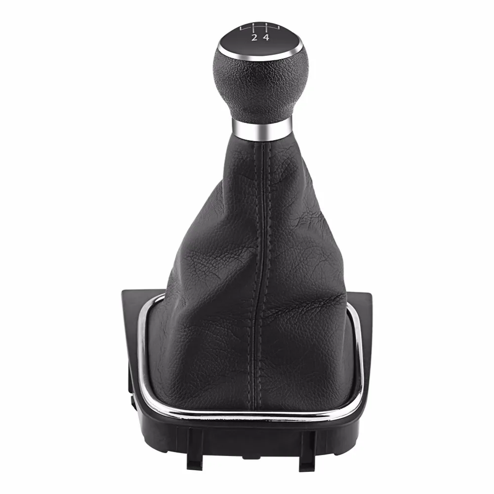 5 скоростей Ручка Переключения рулевого механизма автомобиля Gearstick Gaiter Boot Kit для VW