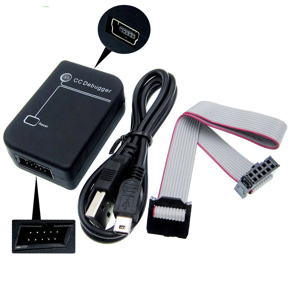 5 шт. CC отладчик Bluetooth ZigBee программист моделирования 2540 2541 2530 отладка загрузка