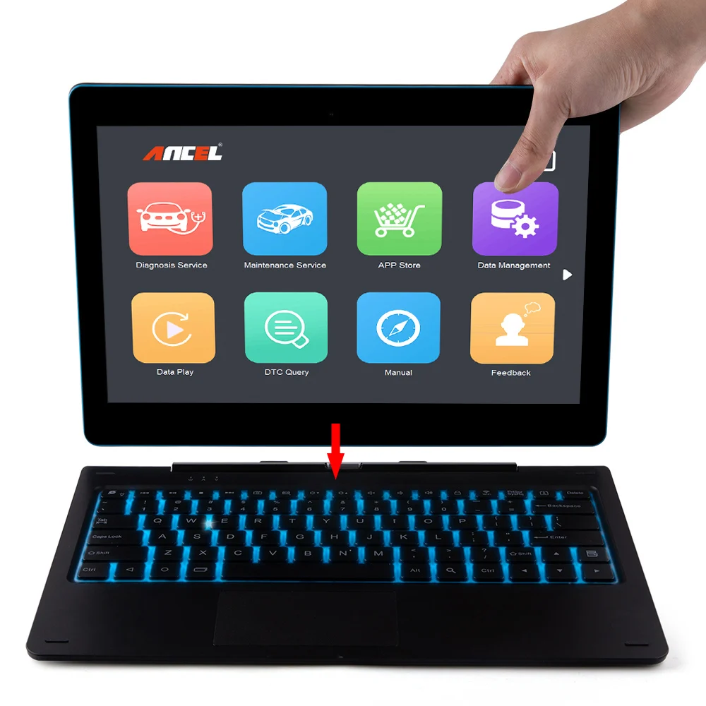Ancel X5 плюс OBD2 диагностический инструмент WiFi Full Системы Автомобильный сканер OBD DPF