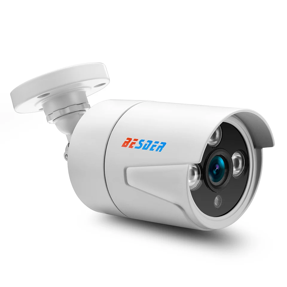 Besder Full HD 1080p IP Камера HI3516C + Sony imx291 ONVIF видеонаблюдения 3 шт. массив светодио дный