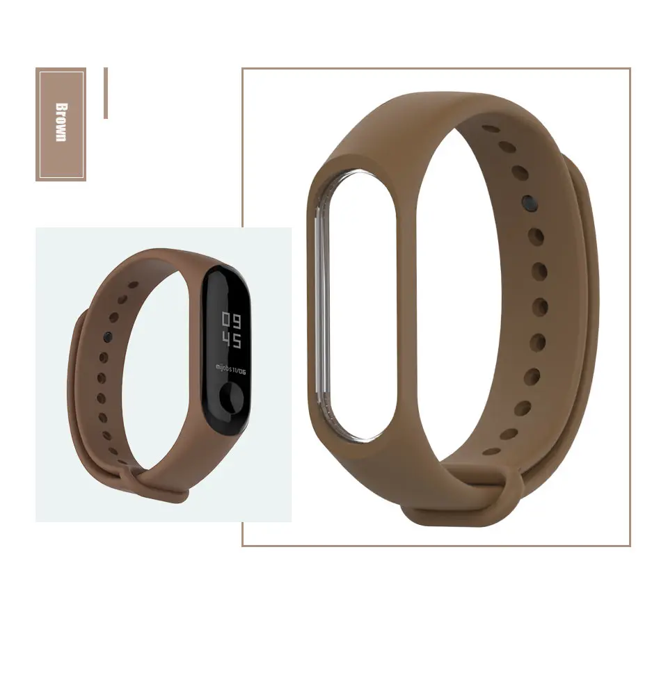 Mi jobs mi Band 4 3 ремешок браслет спортивные часы силиконовый ремешок аксессуары mi band 4 3 браслет для Xiaomi mi группа 4 3