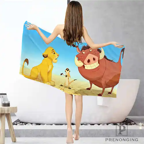 На заказ lion_king_(1) тряпка для ванной комнаты полотенце s полотенце для лица/банное полотенце для душа Размер s 33x74 см/72x143 см#18-12-16-03-138