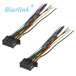 2 шт. автомобильный стерео жгут проводов адаптер Соединительный кабель для Pioneer Radio