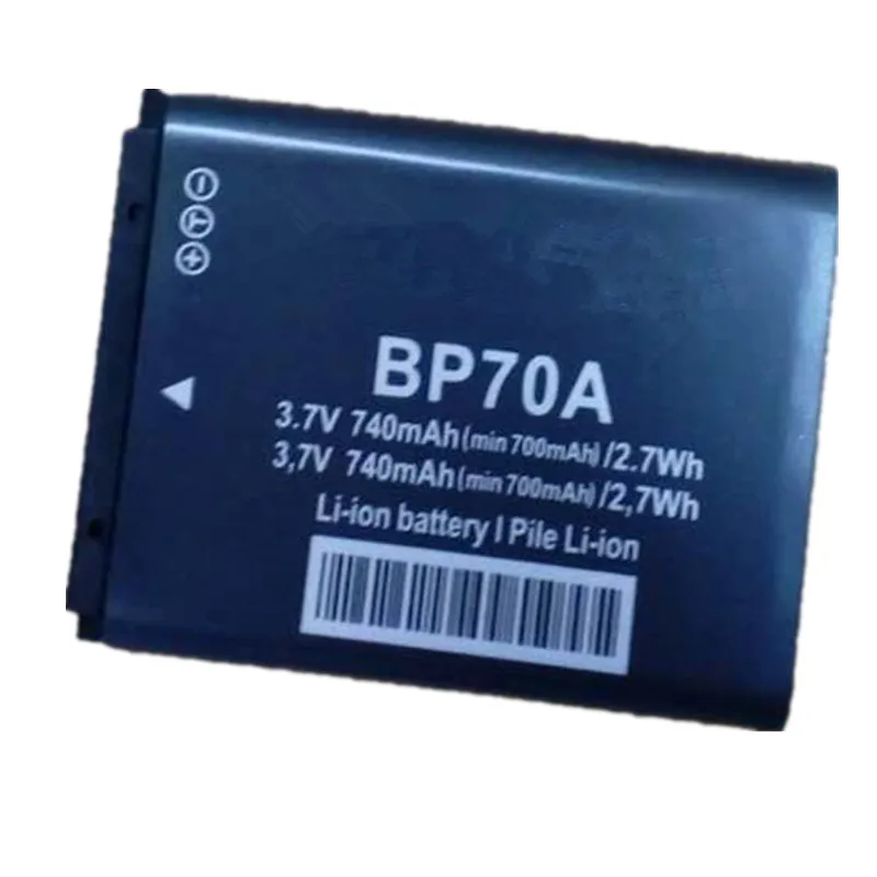 BP 70A литиевые аккумуляторы батареи для цифровой камеры Samsung ST90 ST100 ST150F ST700 SL600 SL630