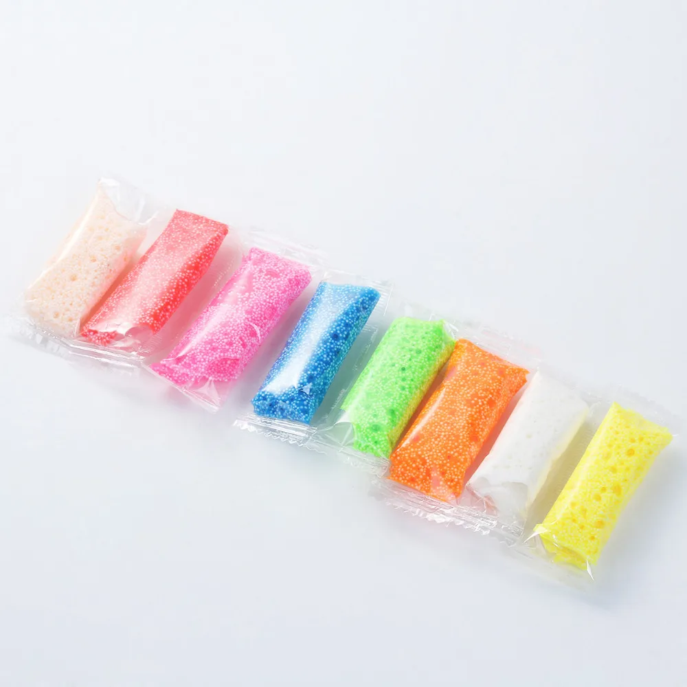 Игровой набор теста для лепки с жемчугом 8 цветов глина рукоделия умный пластилин