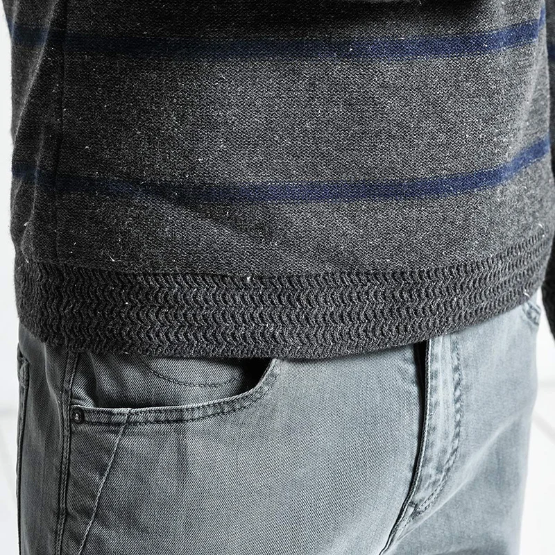 SIMWOOD свитер мужской 2019 Весна Новый Pull Homme s вязаный пуловер Белый горошек