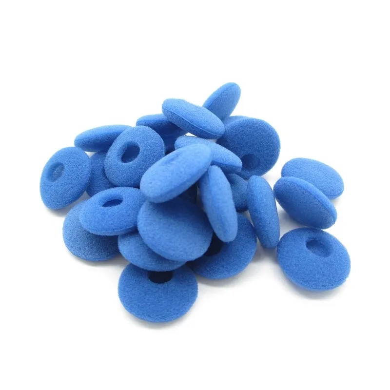 

20 Pcs Headphone Sponge Cover High Quality Memory Foam Earphone Eartips Cotton Sponge Headset Earmuffs for Flat Head Earphpne