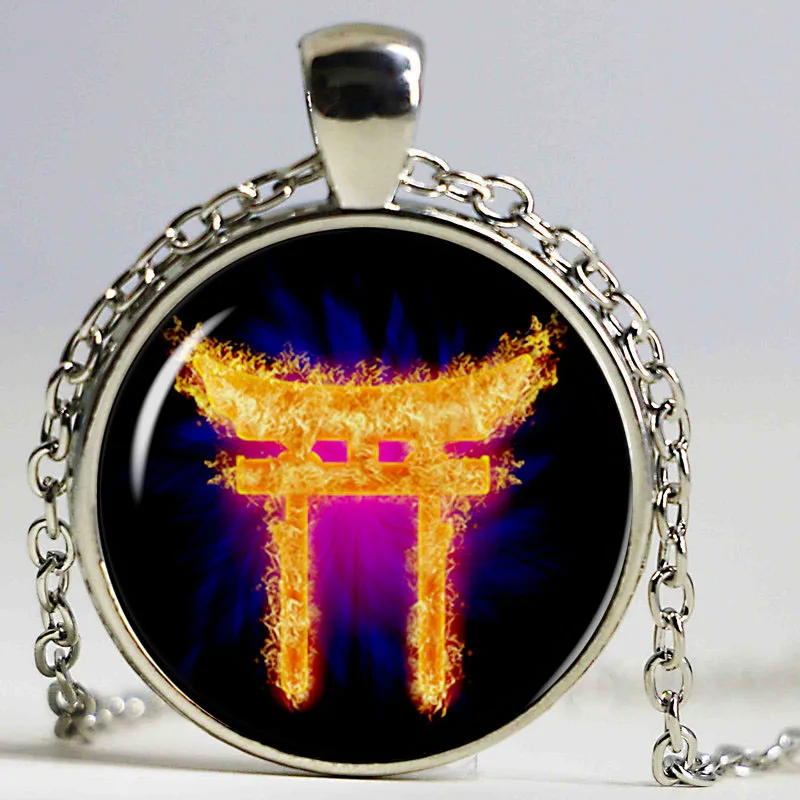 Новое поступление синто художественный фото ожерелье торий стеклянный купол