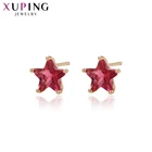 Xuping модные маленькие милые в форме звезды синтетические кубические циркония для женщин серьги шпильки ювелирные изделия подарок на день Святого Валентина 96496