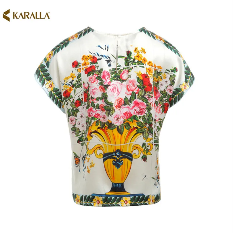 Высокое качество Новинка 2017 шелковые женские Весна осень взлетно посадочной