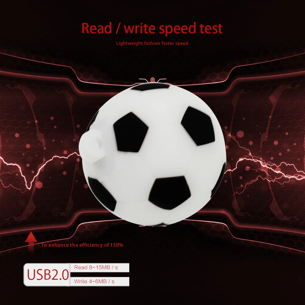 Флеш накопитель USB 2 0 64 ГБ 8 16 32 ГБ|pen drive|usb stick 64gbfootball usb |