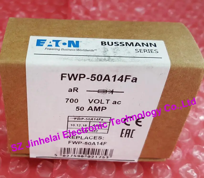 

100%Authentic original FWP-50A14Fa Bussmann quick-fuse 700V 50A