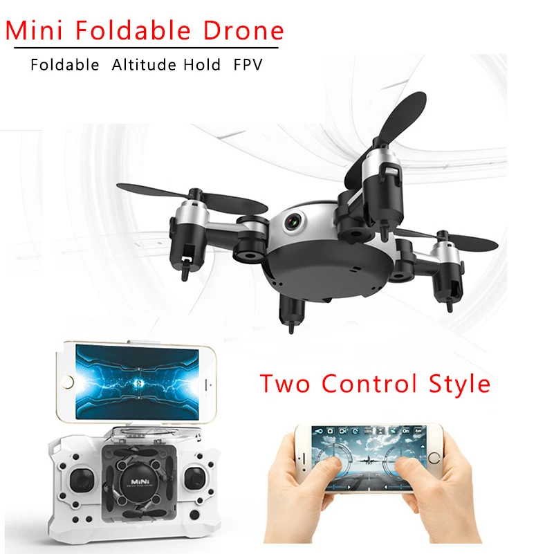 RC Квадрокоптер Wifi FPV 0.3MP камера светодиодный 3D флип 4CH мини Дрон bnf вертолет для