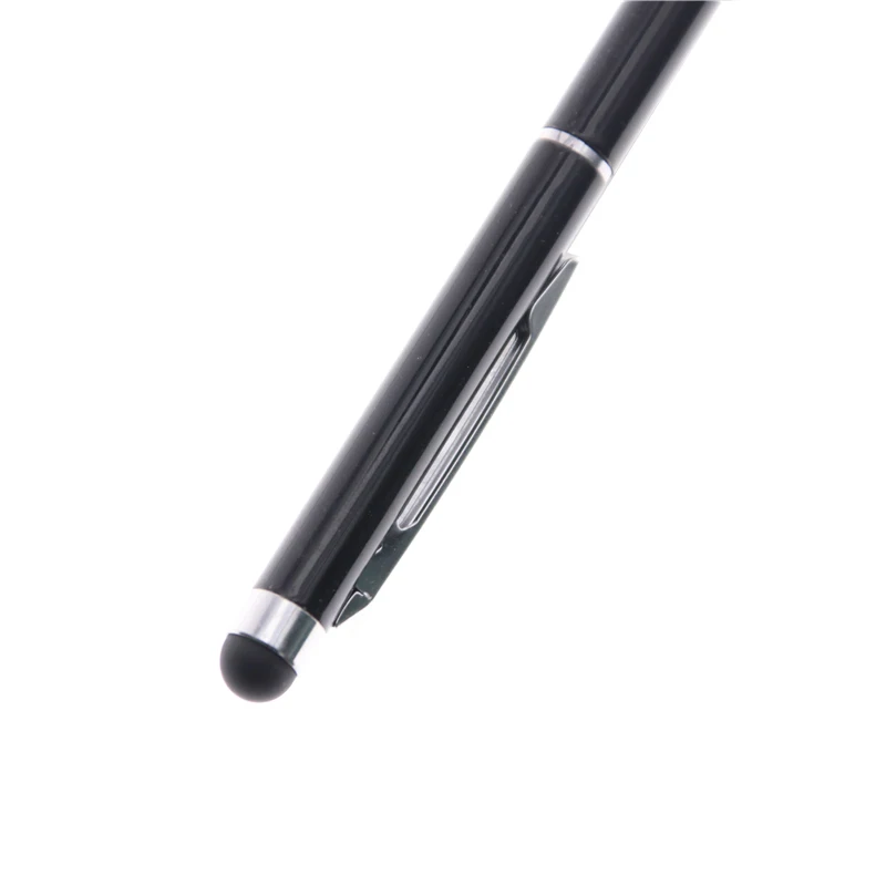 1 Pcs 2in1 Capacitive Touch Screen Stylus With Ball Point Pen For Mobile Phone Ballpoint Material Escolar | Канцтовары для офиса и
