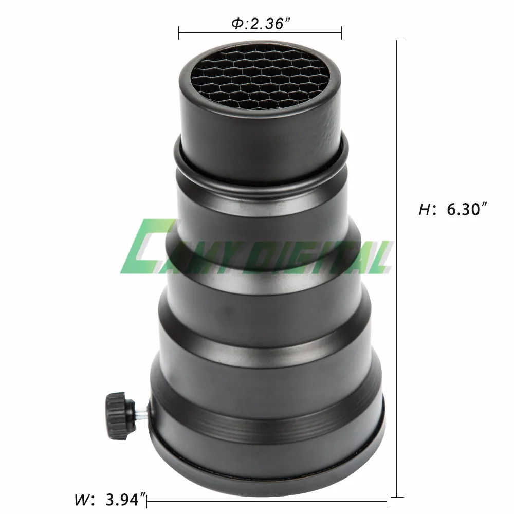 Godox SN-02 с Цвет фильтр Snoot Студия флэш аксессуары Honeycomb сетки для Универсальный
