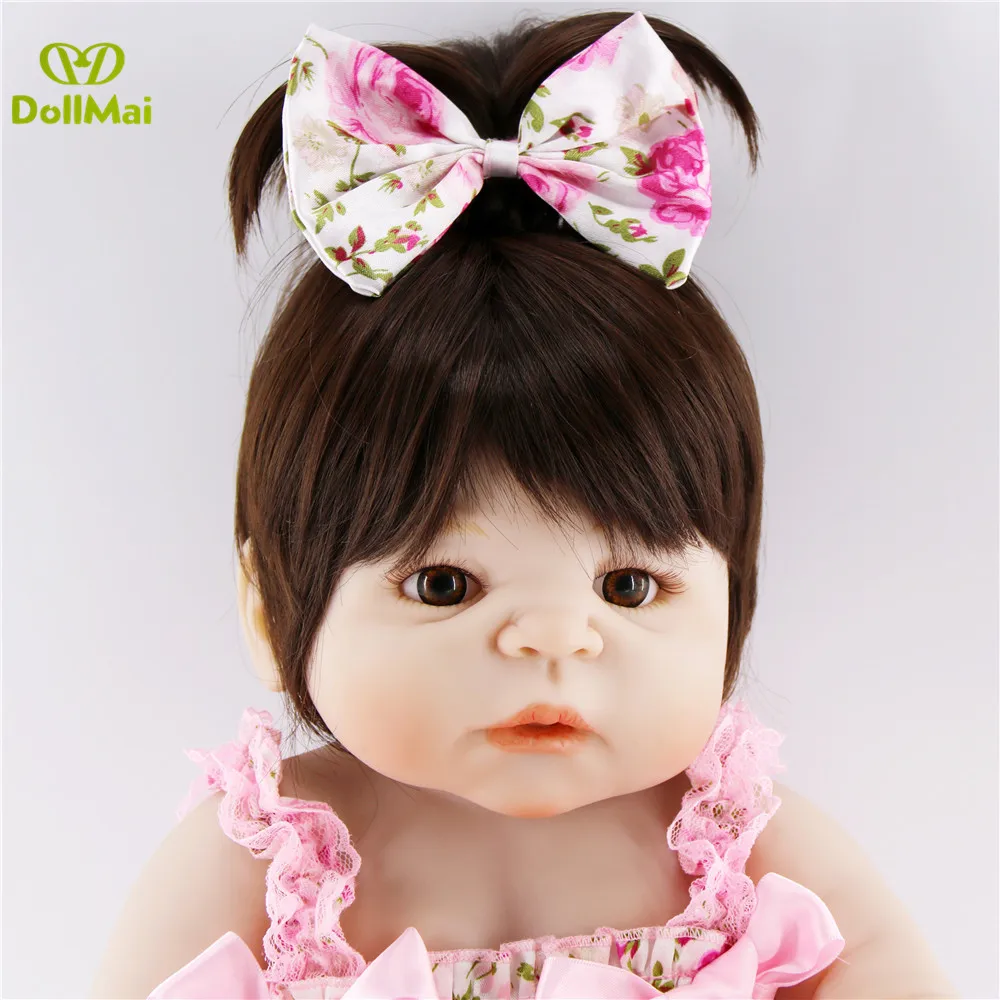 22 &quotbebe reborn bonecas menina настоящая кукла для новорожденных девочек полностью