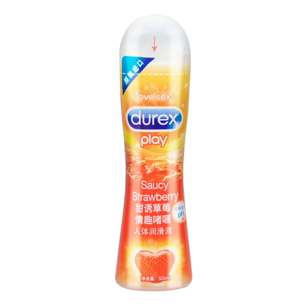 Durex Оригинал 50 мл смазка на водной основе для секса вишня клубника алоэ вера