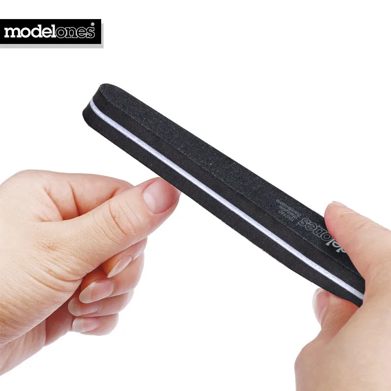 Modelones 2 шт./лот буфер блока для ногтей шлифовальный набор инструментов для дизайна ногтей моющаяся Губка пилочка для ногтей инструменты для лечения двухсторонний буфер для ногтей