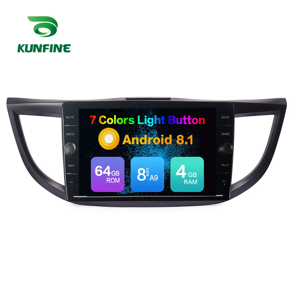 Восьмиядерный ОЗУ 4 ГБ Android 8 1 автомобильный DVD GPS навигационный плеер Deckless стерео
