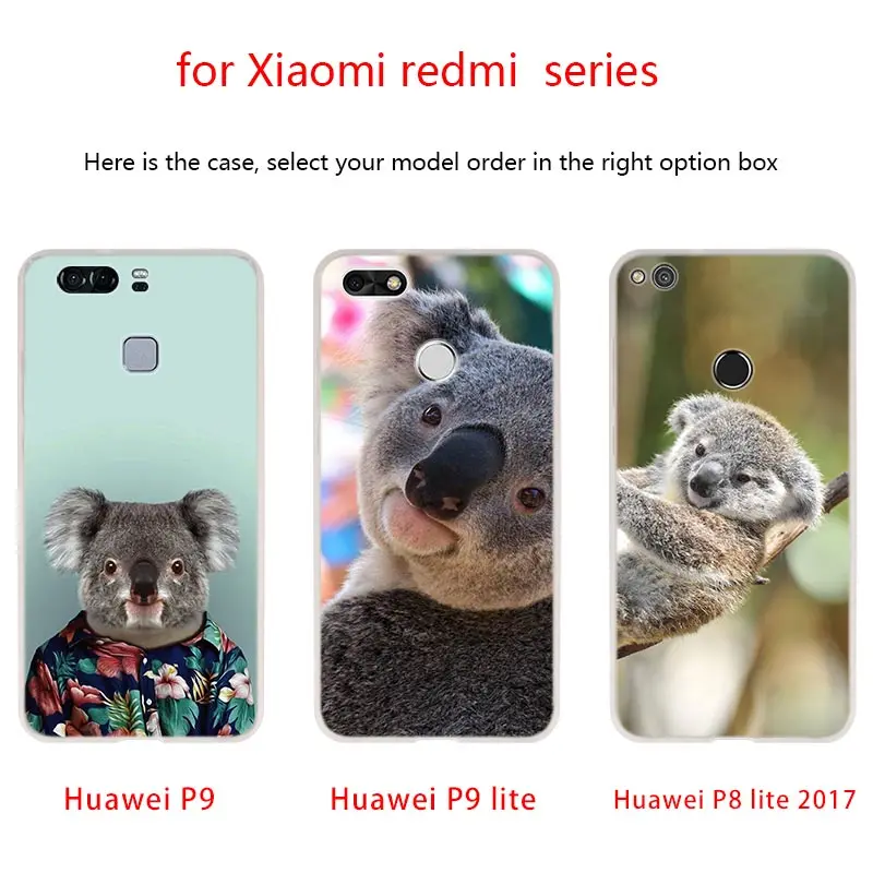 Милые мягкие чехлы с медведем коала для Huawei P40 P30 P20 Pro P10 Lite E Plus P Smart Z 2020 2019|Бамперы| |