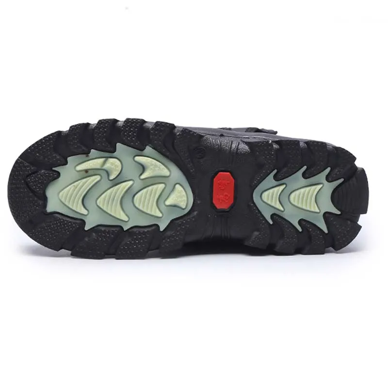 Толстые зимние сапоги высокие Для мужчин высокий на открытом воздухе мужчин's