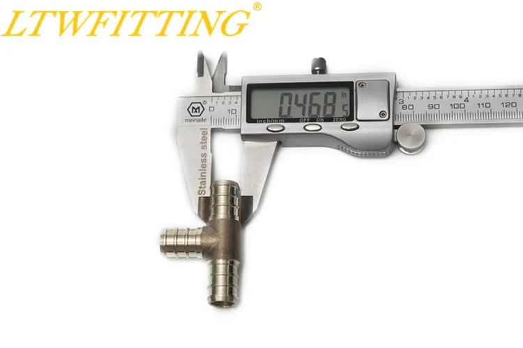 Латунный обжимной фитинг LTWFITTING PEX без свинца 1/2 дюйма x тройник PEX|pex fittings|brass fittings1