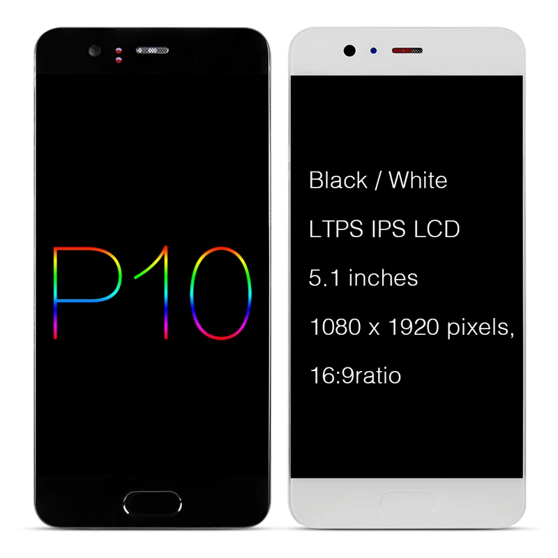 5 1 дюймовый ЖК дисплей для телефона HUAWEI P10 сменный дигитайзер сенсорного экрана с