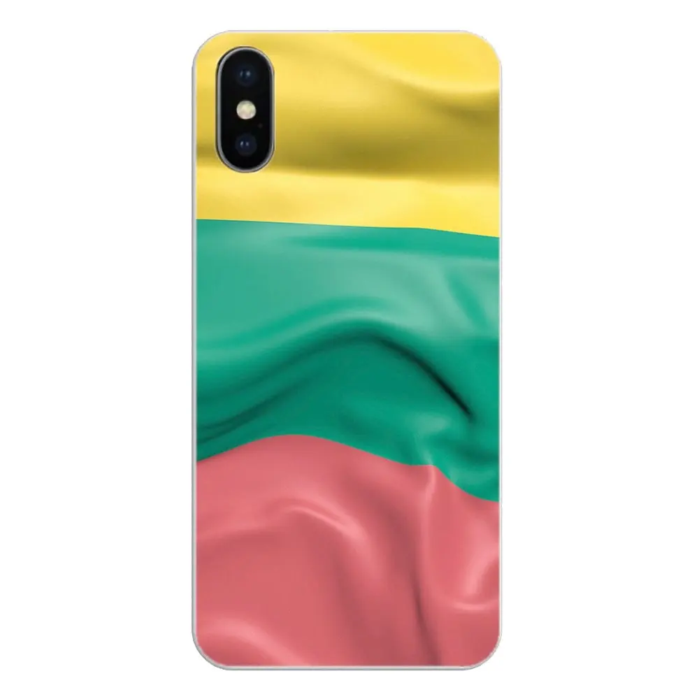 Для Xiaomi Mi A1 A2 5X6X8 lite SE Pro Max Mix 2 2S 3 Mi5 Mi5S прозрачный мягкий чехол с литовским флагом и