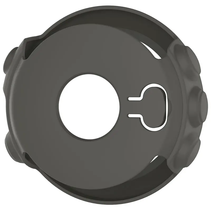 ECSEM Чехлы для Fenix 5x силиконовый защитный силиконовый чехол с зарядным портом Пылезащитная заглушка для Garmin Fenix 5x Sapphire