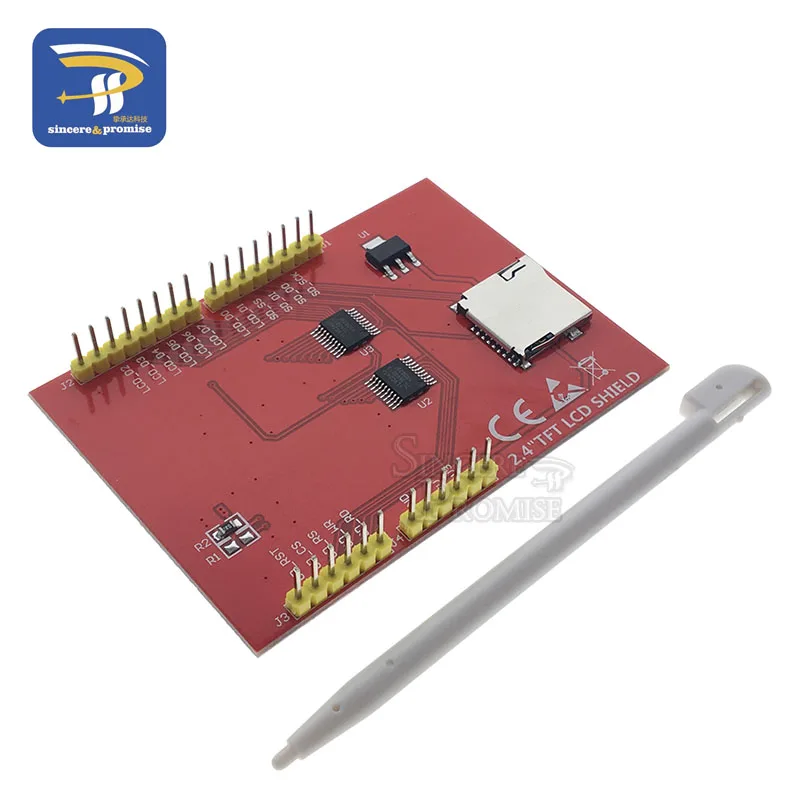 Модуль ЖК экрана 2 4 &quot2 дюйма TFT 240*320 5 В/3 3 В для Arduino UNO R3 Mega2560 плата с поддержкой STM32