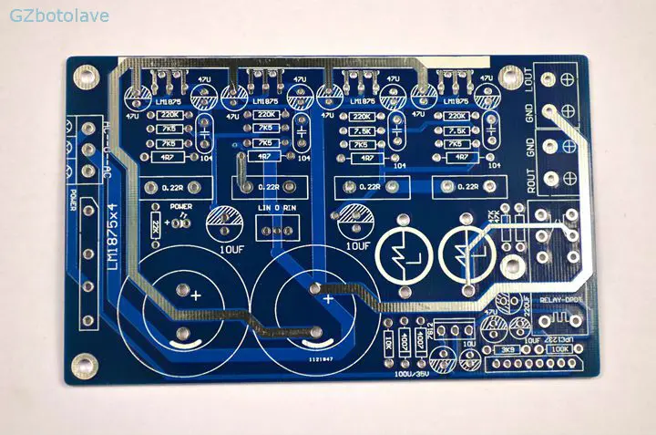 Бесплатная доставка LM1875 двойной параллельный выход HIFI термальный усилитель