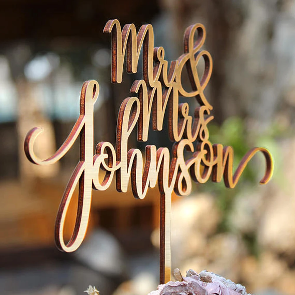 Изготовленный На Заказ Топпер для торта деревенские названия украшения