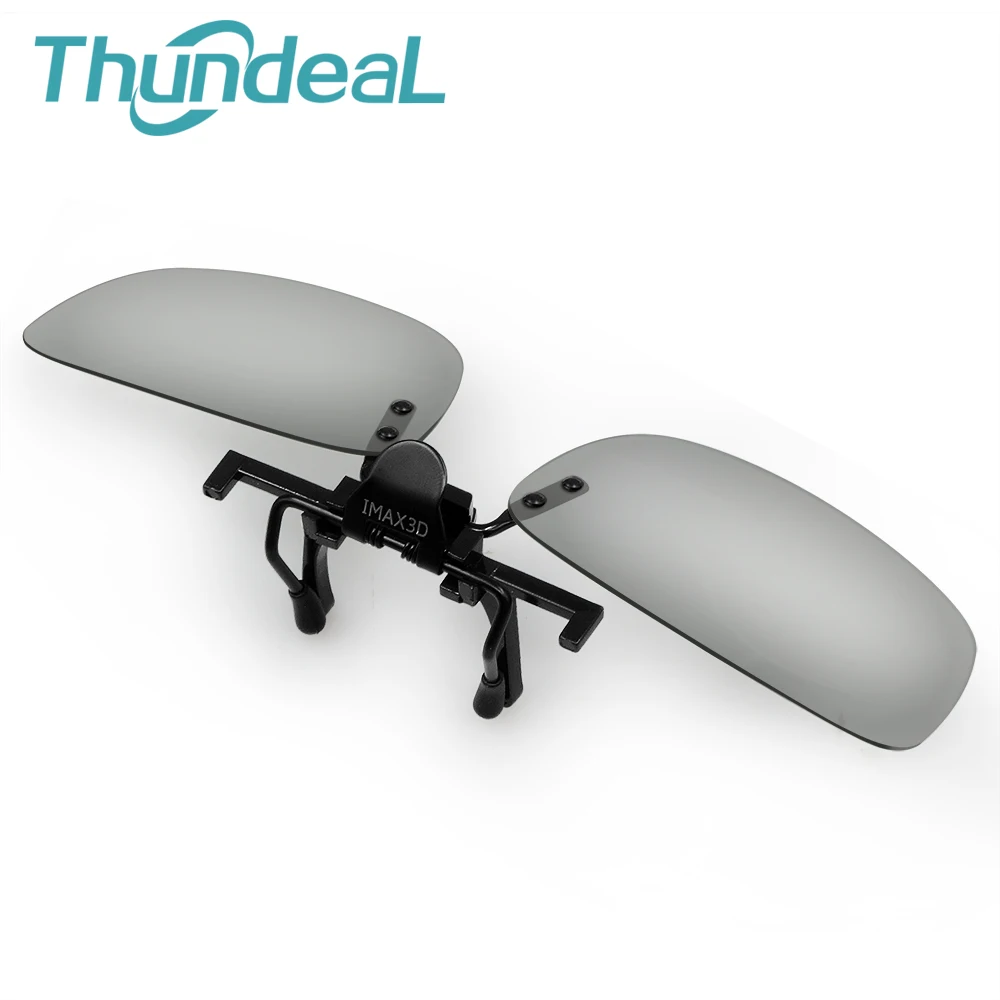 Thundeal Fashion VR 3D Glasses Circular Passive Real-D RealD Glass Frame With Polarized Plastic Lenses For Cinema |