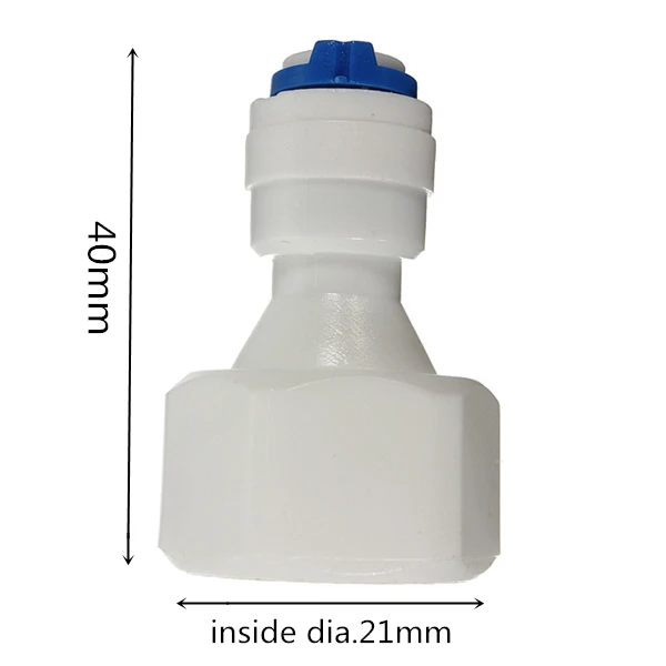 4 шт. Новинка 1/2 BSP x 1/4 Push Fit соединительные холодильники фильтры для воды высокое качество