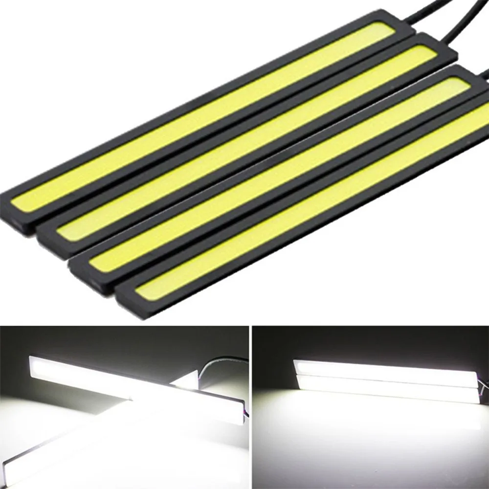 1 шт. 17 см Cob Led Drl водительские дневные ходовые огни полоса 12 В светильник бар
