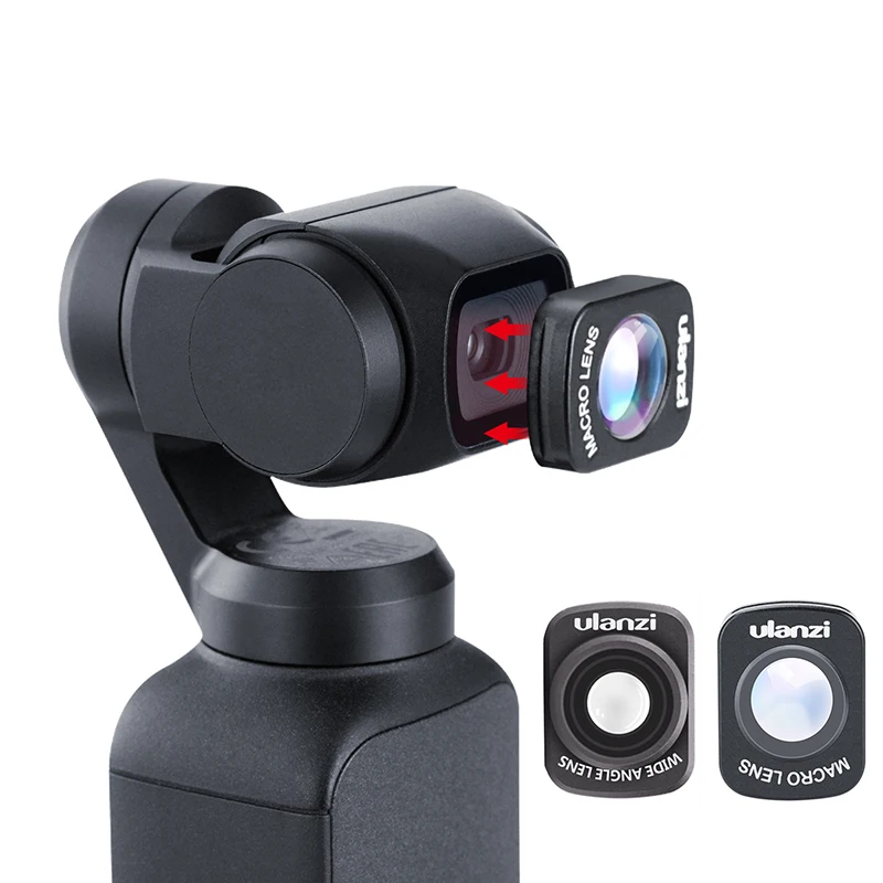 Мини Широкоугольный макро объектив для Dji Osmo Pocket 10X HD 4K аксессуары макросъемки
