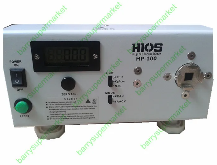 Фото HIOS HP-100 мощный определенный крутящий момент, утвержденный Электрический тестер крутящего момента №1