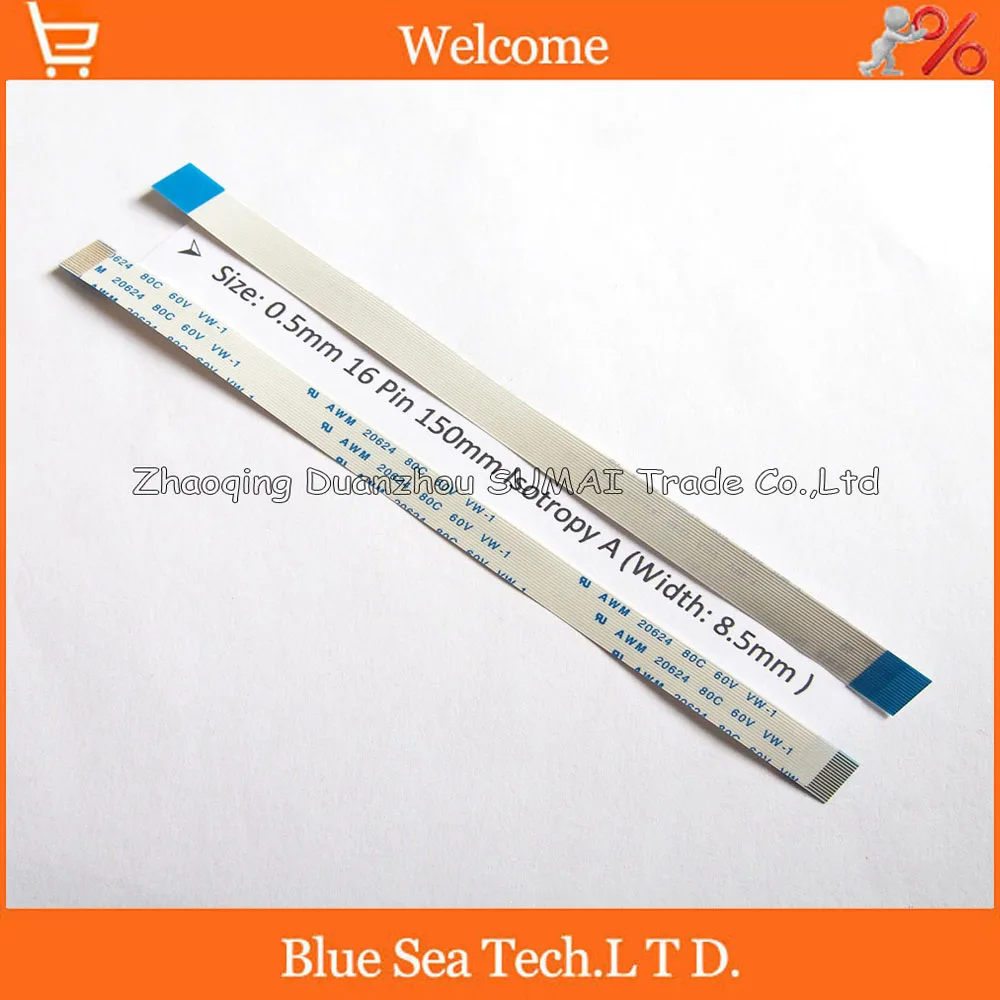 FFC/FPC Гибкий плоский кабель 0 5 мм шаг 16 pin 150 Изотропия A или анизотропия B AWM 80C 60В VW