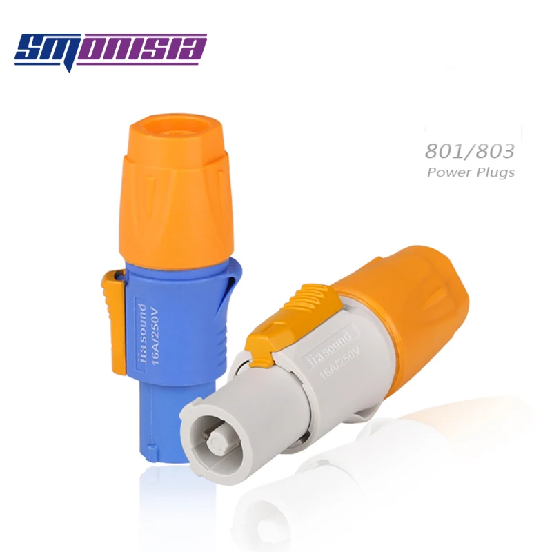 Smonisia 50pcs Waterproof Aviation Power Connector Stage Light Beam LED Display Screen Plug Socket | Обустройство дома